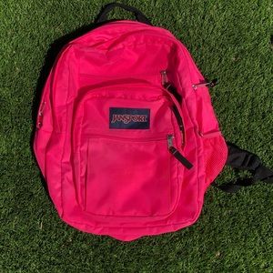 Hot Pink Jansport Backpack